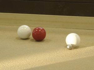 White and Red_1 Color_Joe Bocce Balls